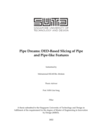 Pipe dreams: DED-based slicing of pipe and pipe-like features
