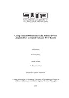Using satellite observations to address power asymmetries in transboundary river basins