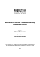 Prediction of turbulent flow behaviour using machine intelligence