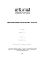DeepSafe: open source deepfake detection