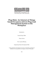 Plug-Mate: An Internet of Things based occupancy-driven plug load management system in the workplace
