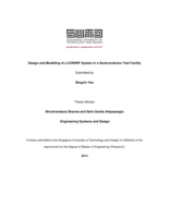 Design and Modelling of a CONWIP System in a Semiconductor Test Facility