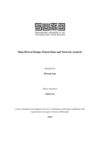 Data-driven design: patent data and network analysis