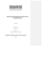 Smart energy management system for the distributed grid