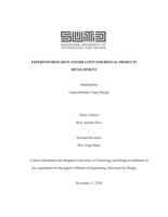 Expedited research and ideation for digital products development