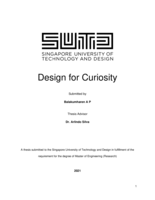 Design for curiosity