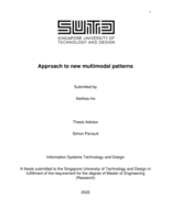 Approach to new multimodal patterns