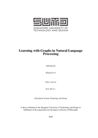 Learning with graphs in natural language processing