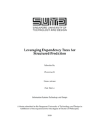 Leveraging dependency trees for structured prediction