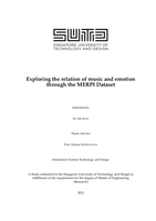 Exploring the relation of music and emotion through the MERPI dataset
