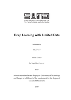 Deep learning with limited data
