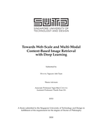 Towards web-scale and multi-modal content-based image retrieval with deep learning
