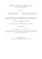 Multi-Process Additive Manufacturing of Soft Composites