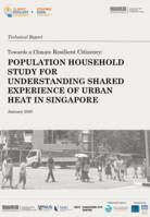 Towards a Climate Resilient Citizenry: Population Household Study for Understanding Shared Experience of Urban Heat in Singapore
