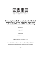 Enhancing Intra-Body Localization for Medical Procedures: A Hybrid Approach Integrating Mathematical Models and Machine Learning