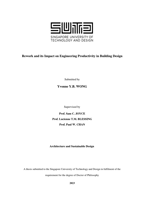 Rework and its Impact on Engineering Productivity in Building Design