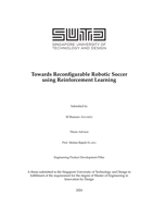 Towards Reconfigurable Robotic Soccer Using Reinforcement Learning