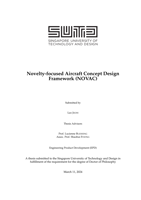 Novelty-focused Aircraft Concept Design Framework (NOVAC)