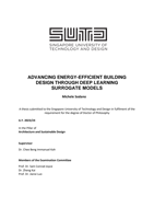 Advancing Energy-Efficient Building Design Through Deep Learning Surrogate Models