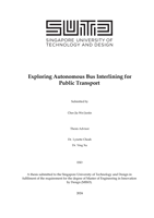 Exploring Autonomous Bus Interlining for Public Transport